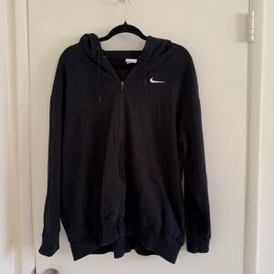 Nike Black Zip-Up Hoodie
